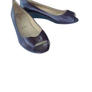 Women's Peep Toe Wedge Shoes